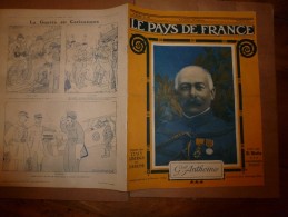 1917 LPDF :Catastrophe LACONIA; First Motor Battery -Tarrytown (USA);Les BALLONS;L'heure PINARD;Cargo ROCHESTER;Complot - Francese