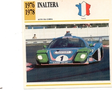 Auto Da Collezione  "Inaltera 1976"  (Francia) - Auto & Verkehr