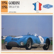 Auto Da Collezione  "Gordini 1954  Tipo 24 N° 36S"  (Francia) - Engine