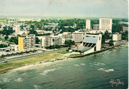 CPA-1985--GABON-LIBREVILLE-VUE AERIENNE -du BORD De MER-TBE - Gabon