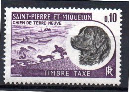 SPM Saint Pierre Et Miquelon Taxe N° 78 Neuf  XX Cote 1,60 Euro Au Tiers De Cote - Timbres-taxe