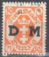 Danzig 1922 - Official Stamps - Mi 27 - Gestempelt - Used - Servizio
