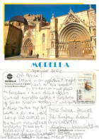 Church, Morella, Spain Postcard Posted 2002 ATM Meter - Alicante