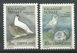 177 GROENLAND 1988 - Yvert 164/65 - Oiseau - Neuf ** (MNH) Sans Charniere - Unused Stamps