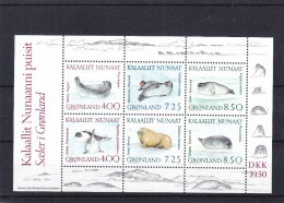 Groenland - Yvert BF 3 ** - MNH - Phoques - Valeur 26 Euros - Blocks & Sheetlets