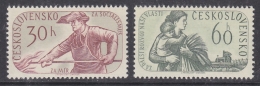 Czechoslovakia 1960 Elections 2v ** Mnh (32625E) - Unused Stamps