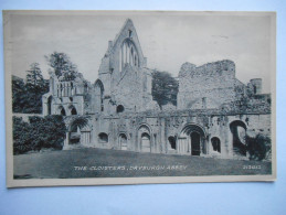 CPSM "The Cloisters, Dryburgh Abbey" - Berwickshire