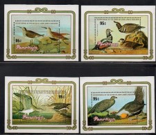 1985 Penrhyn Audobon Birds  Complete  Set Of  4 And 4 Souvenir Sheets MNH - Penrhyn