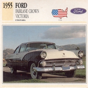 Auto Da Collezione "Ford  1955  Fairlane  Crown Victoria"  (U.S.A.) - Auto & Verkehr