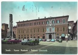 Imola - Piazza Matteotti - Palazzo Comunale  - Auto D'Epoca - H3110 - Imola