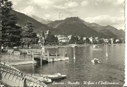 Locarno (Tessin, Svizzera) Muralto, Quai E Imbarcadero, Istituto Salesiano Milano - Gita Scolastica 13 Maggio 1953 - Muralto