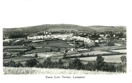 DYFED - LAMPETER - VIEW FROM PENLAN RP  Dyf277 - Cardiganshire