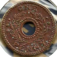 AUSTRALIA INTERNMENT CAMP WWII 1 PENNY FRONT INSCRIPTION BACK ERROR ND(1941) KM? F+CV$250 READ DESCRIPTION CAREFULLY !!! - Gettoni (Prigionieri Di Guerra)