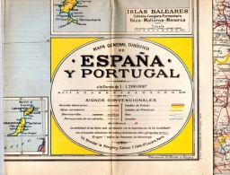 Carte Espagne Portugal - Carte Nautiche