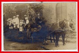 TRANSPORT --  Attelage - CHEVAUX - Carte Photo - RARE - Non Située - Altri & Non Classificati