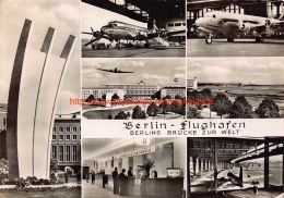 1957 Berlin-Flughafen. - Tempelhof