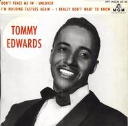 EP 45 RPM (7")  Tommy Edwards  "  Don't Fence Me In  " - Soul - R&B