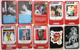 Lot 10 Cartes Publicitaire THE ROLLING STONES Carrefour Market 2012 - Other Products