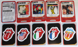 Lot 10 Cartes Publicitaire THE ROLLING STONES Carrefour Market 2012 - Objets Dérivés