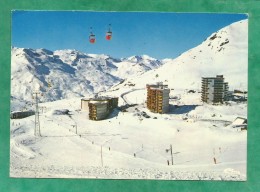 Val-Thorens Les Belleville (73-Savoie) Vue Partielle De La Station Télécabine De Peclet-Polset 2 Scans 20/02/1976 - Val Thorens