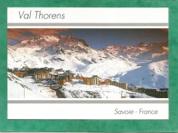 Val-Thorens Les Belleville (73-Savoie) Station Face Massif De Peclet-Polset Pointes Thorens Du Bouchet 2scans 16/04/1996 - Val Thorens