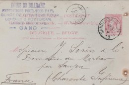 GAND LOUIS DE BRABANT EXPEDITIONS POUR TOUS PAYS AGENCE EN DOUANE - 1800 – 1899