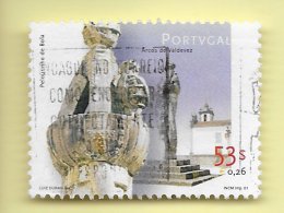TIMBRES - STAMPS - PORTUGAL  - 2001 - PELOURINH - (ARCOS DE VALDEVEZ) - TIMBRE OBLITÉRÉ CLÔTURE DE SÉRIE - Used Stamps