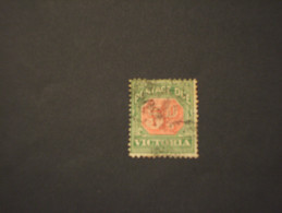 VICTORIA - TASSE 1894/9 CIFRA 5 P. - TIMBRATO/USED - Oblitérés