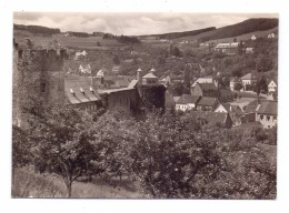 5358 BAD MÜNSTEREIFEL, Burg Mit Ortsansicht - Bad Münstereifel