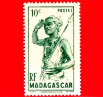 Nuovo - MNH - MADAGASCAR - 1946 - Danzatore Del Sud - Dancer - 10 C - Ongebruikt