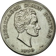 Monnaie, Colombie, 50 Centavos, 1959, TTB+, Copper-nickel, KM:217 - Kolumbien