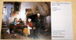 ITALY 2011- OFFICIAL BOOKLET OF POSTE ITALIANE "QUEL MAGNIFICO BIENNIO 1859-1861" SHEET MNH** - 2011-20: Mint/hinged