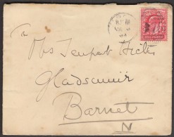 Great Britain 75, 3.3.1903 Sent To Barnet / One Penny - Brieven En Documenten