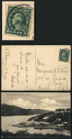 Postcard With View Of Navy Yard In St. Thomas, Franked With USA Stamp Of 1c. And Datestamped ST. THOMAS - V.I.... - Iles Vièrges Britanniques