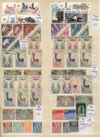 Stockbook With Large Number Of Very Thematic Sets, Stamps And Souvenir Sheets, Most Of British Or French Colonies,... - Collezioni (in Album)