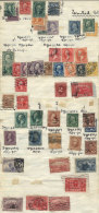 Several Dozens Old Stamps On Pages, Mixed Quality (from Stamps With Defects To Other Of VF Quality), Interesting... - Lots & Kiloware (max. 999 Stück)