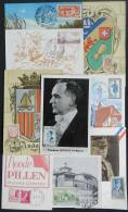 9 Maximum Cards Of 1930/68, Varied Topics, Fine To VF General Quality (1 With Minor Defects) - Kilowaar (max. 999 Zegels)