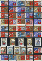 Lot Of Sets Issued To Commemorate The 1980 Moscow Olympic Games, All Unmounted And Of Excellent Quality, Catalog... - Collections