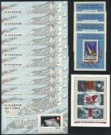 Yvert 24 + Other Values, Lot Of Unmounted Souvenir Sheets, VF Quality, Little Duplication, Catalog Value Euros 210+ - Blokken & Velletjes