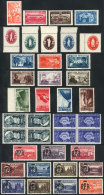 Lot Of Unmounted Complete Sets, Excellent Quality, Yvert Catalog Value Euros 100+ - Lotes & Colecciones
