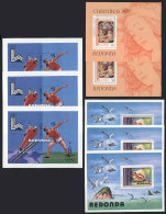 8 Souvenir Sheets Unlisted By Yvert, Unmounted, Excellent Quality, Very Thematic, Little Duplication! - Sonstige & Ohne Zuordnung