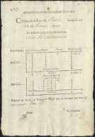 Guide Of Official Correspondence Of 24/January/1789, Excellent Quality! - Perù