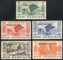 Sc.J11/J15, 1953 Complete Set Of 5 Values With Perforation 12½, Unmounted, VF Quality, Catalog Value US$27. - Nuovi