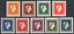 Sc.O100/106 + O109/111, 1954 And 1963, Complete Set Of 9 Unmounted Values, Excellent Quality, Catalog Value US$70+ - Officials