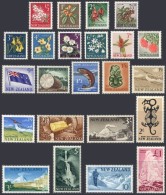 Sc.333/352 + 360/1, 1960/6 Flowers, Birds, Volcanoes Etc., Complete Set Of 23 Unmounted Values, Excellent Quality,... - Andere & Zonder Classificatie