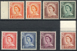 Sc.306/12, 1955/9 Elizabeth II, Complete Set Of 7 Unmounted Values (the Low Value 2p. Hinged), Excellent Quality,... - Sonstige & Ohne Zuordnung