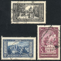 Sc.128/130, 1932/7 5Fr. To 20Fr., The 3 High Values Of The Set, Used, VF Quality, Catalog Value US$230. - Other & Unclassified