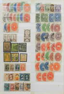 Stockbook With Large Number Of Used And Mint Stamps, Somewhat Disorganized But Very Interesting, Completely... - Mexiko