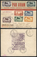 2/MAR/1928 Casablanca - Buenos Aires, FIRST FLIGHT Of Latécoére Airlines, Nice Multicolor Postage,... - Lokale Post