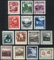 Sc.94/107, 1930 Complete Set Of 11 Values, Mint Lightly Hinged, Very Fresh, VF Quality, Catalog Value US$555+ - Unused Stamps